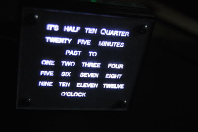 Word Clock, Image Source: Flickr User Riley Porter (Creative Commons)